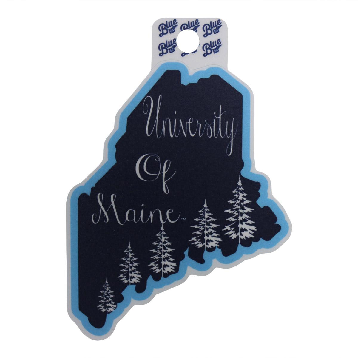 University of Maine State Sticker