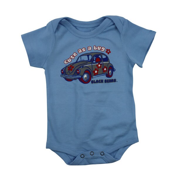 Maine Black Bears Infant Stripes On Sleeve T-Shirt - Navy